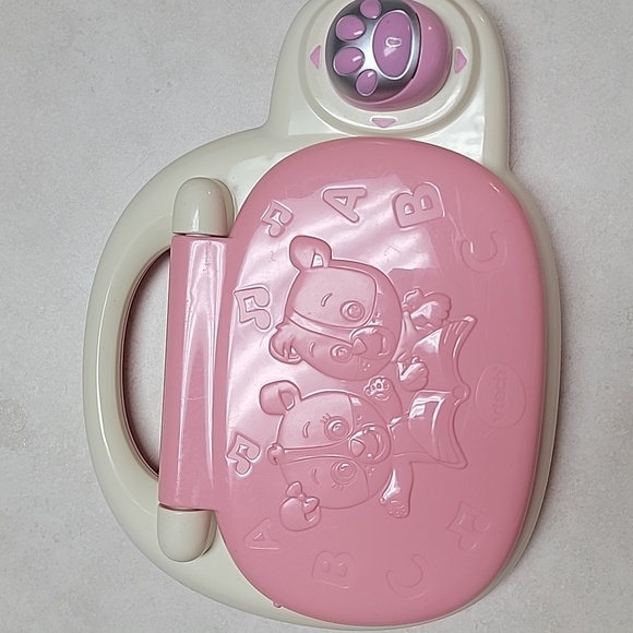 VTech Lil' SmartTop Pink Learning Laptop For Toddlers With Keyboard Tested Works - Picture 6 of 8